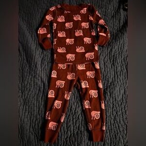 [Hanna Andersson] Snail Print Set